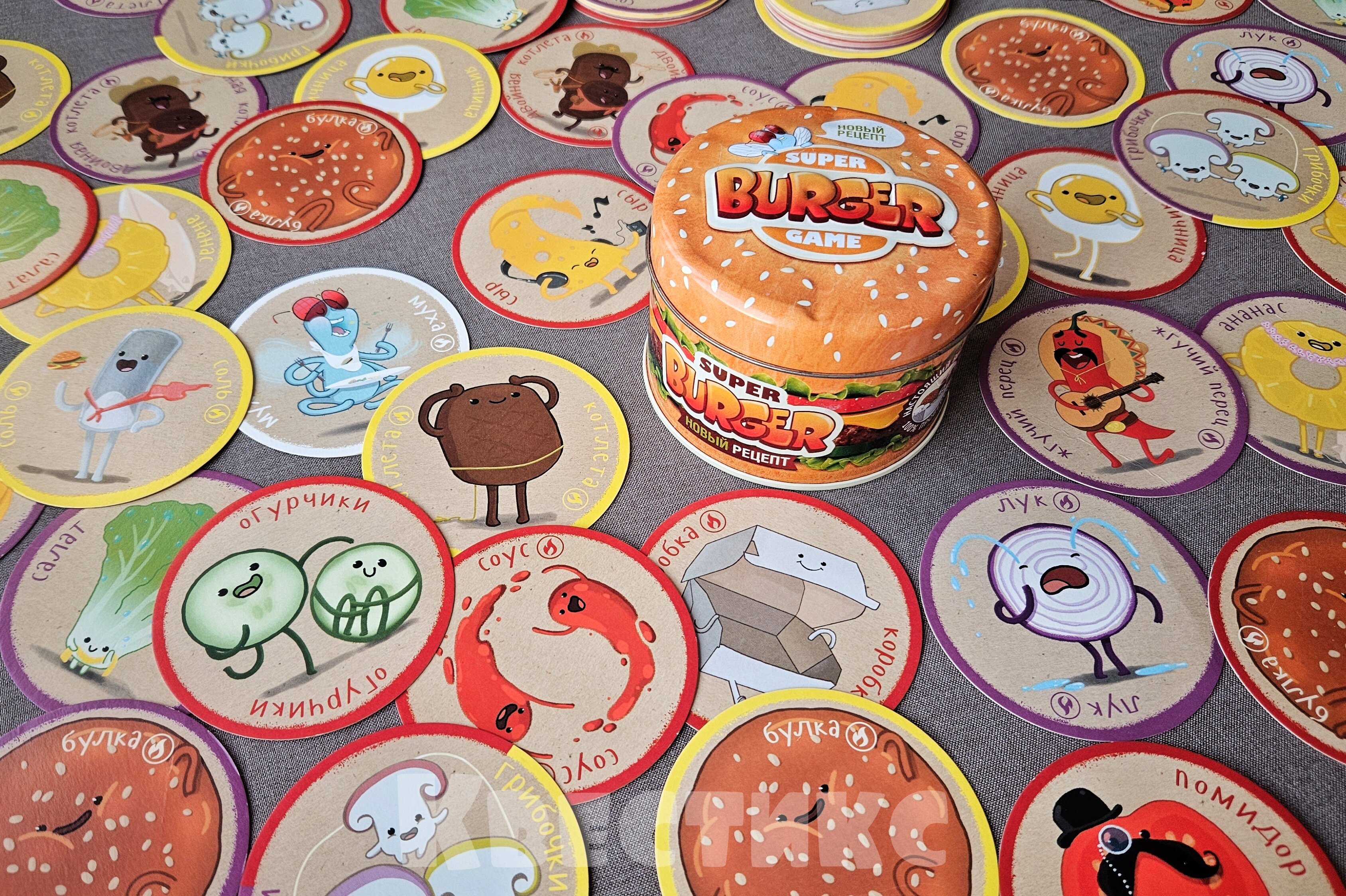 бургер настолка