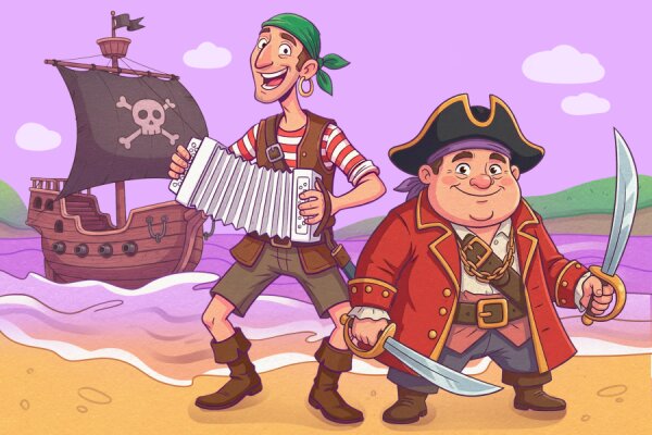 Пиратская, 10+