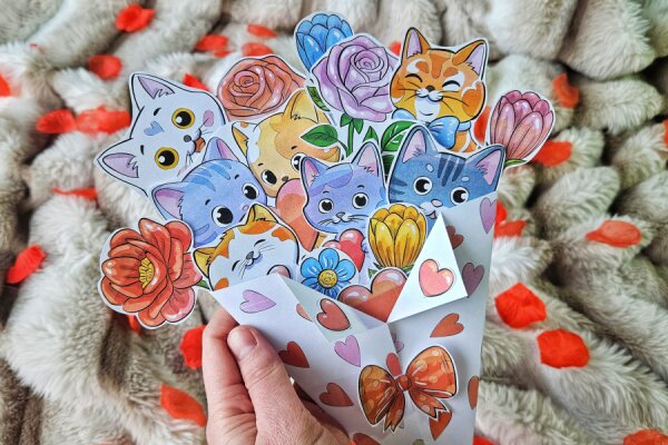 Букет котов