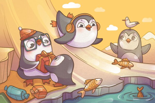 Пингви-новый год, 6+