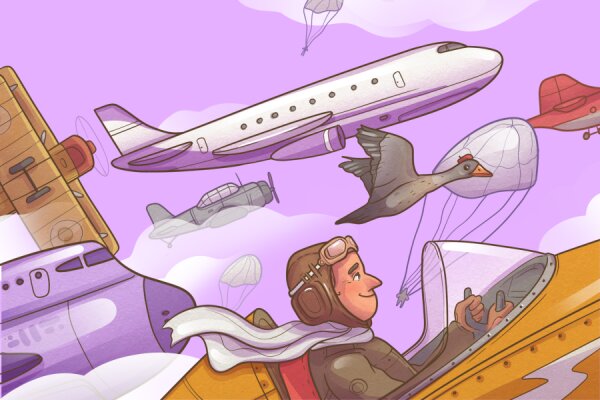 Самолёты, 12+