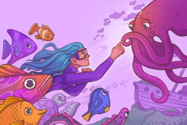 Underwater world, 15+